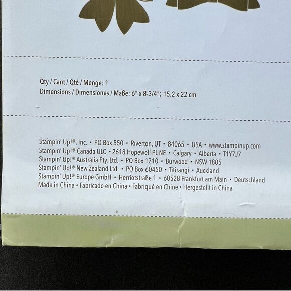 Stampin’Up Large Bigz Die Gift Bow  - Picture 5 of 11